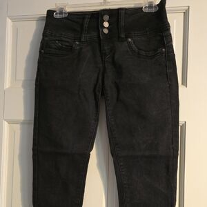 YMI Black Capris Pants